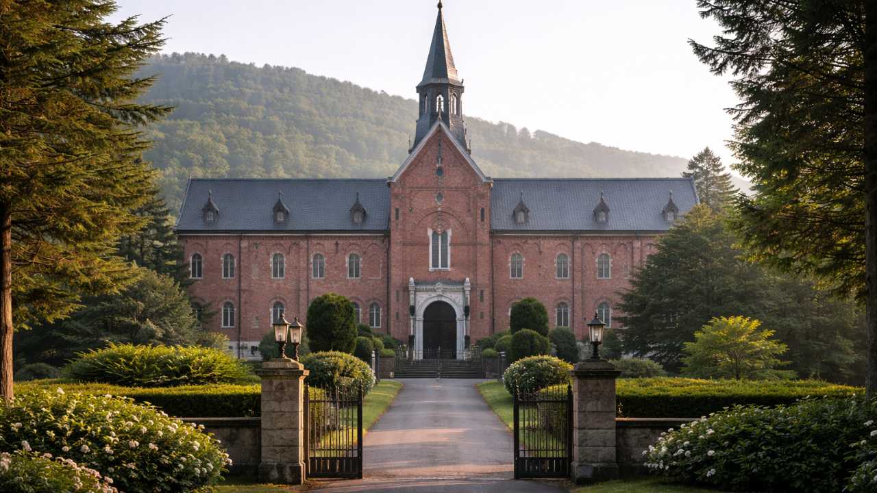 トラピスト修道院の外観