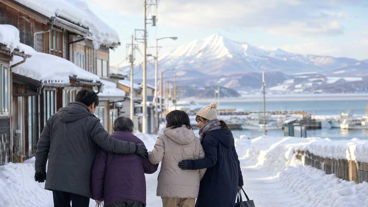 青森の津軽地方と北海道の温かい地域文化を感じるブログ用アイキャッチ画像